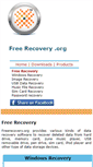 Mobile Screenshot of freerecovery.org